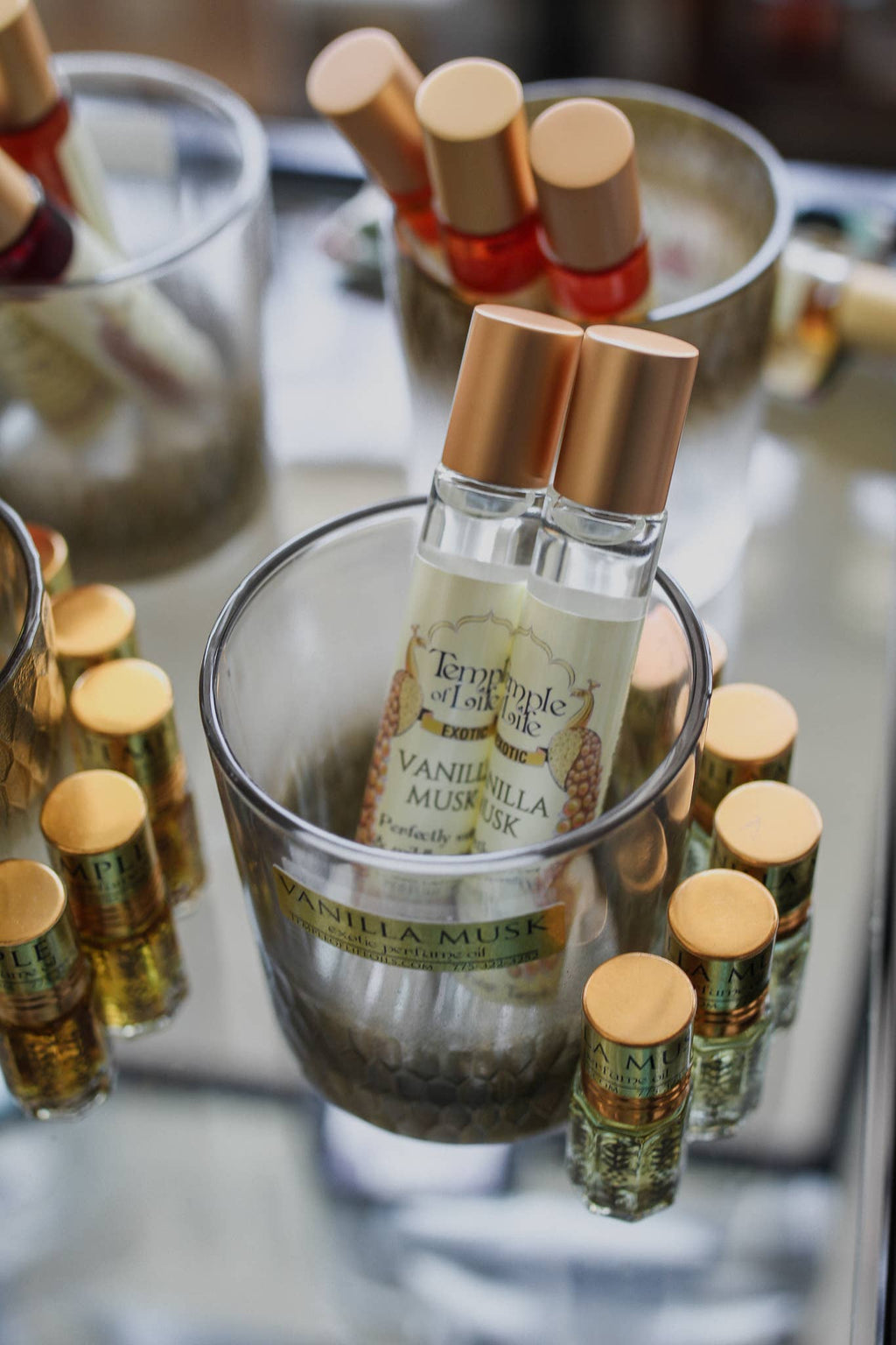 Golden Vanilla Musk | Exotic Perfume Oil Rollerball
