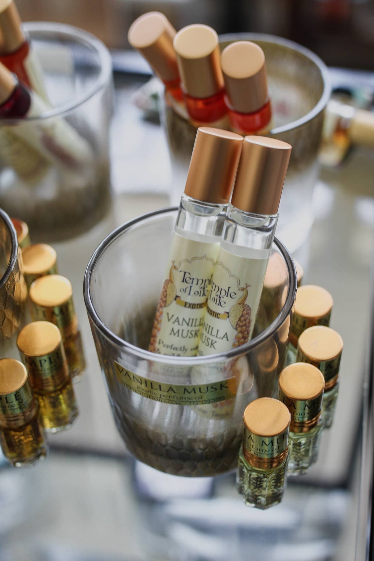 Golden Vanilla Musk | Exotic Perfume Oil Rollerball