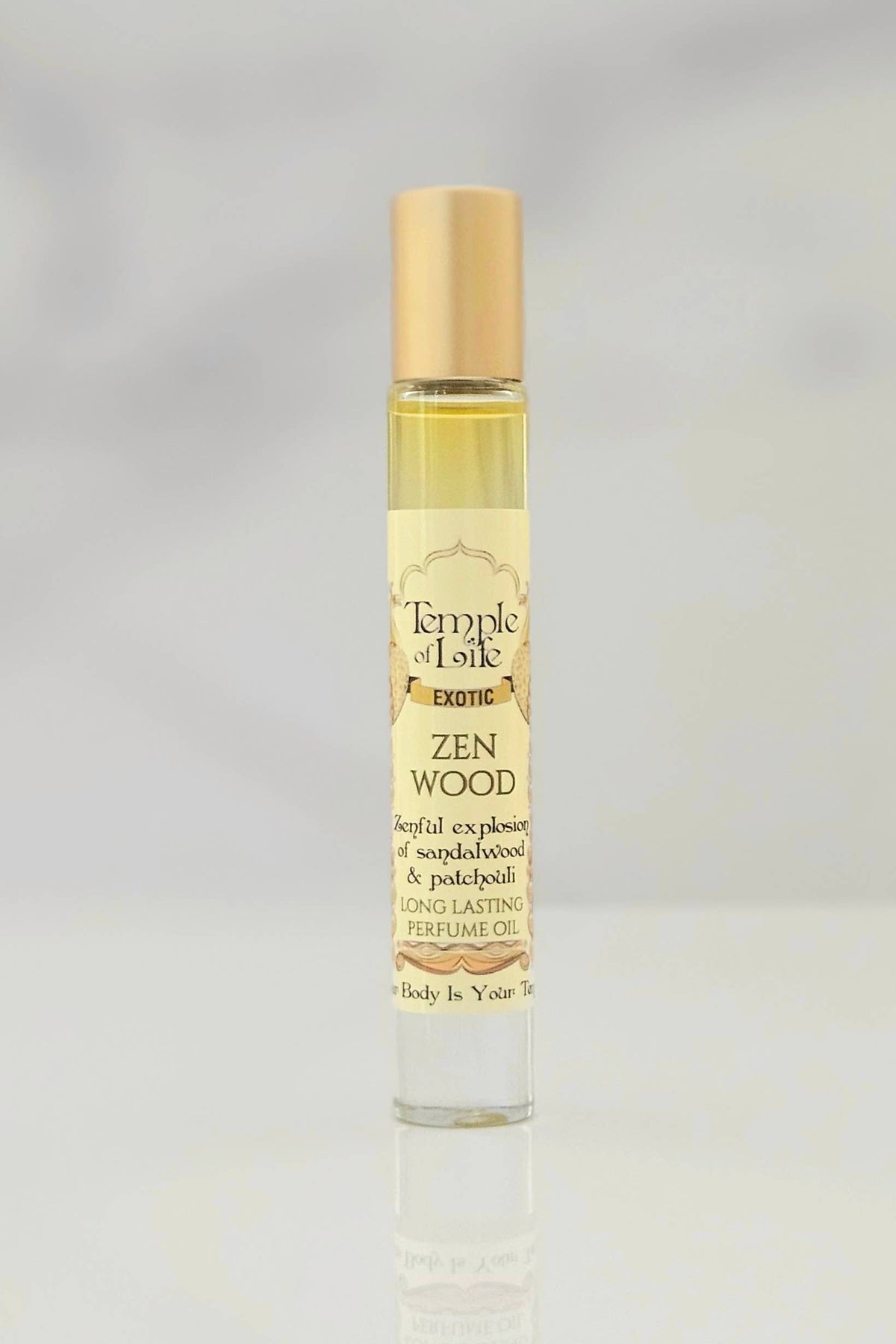 Sacred Sandalwood & Zen Wood | Exotic Perfume Oil Rollerball