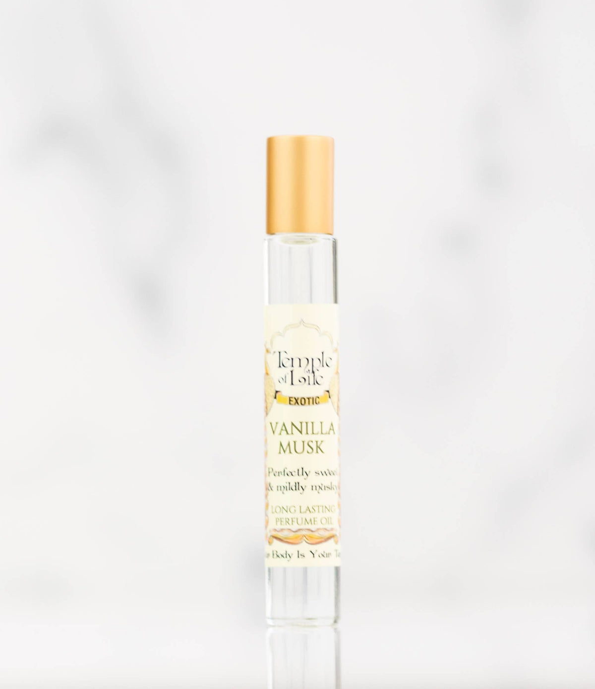 Golden Vanilla Musk | Exotic Perfume Oil Rollerball